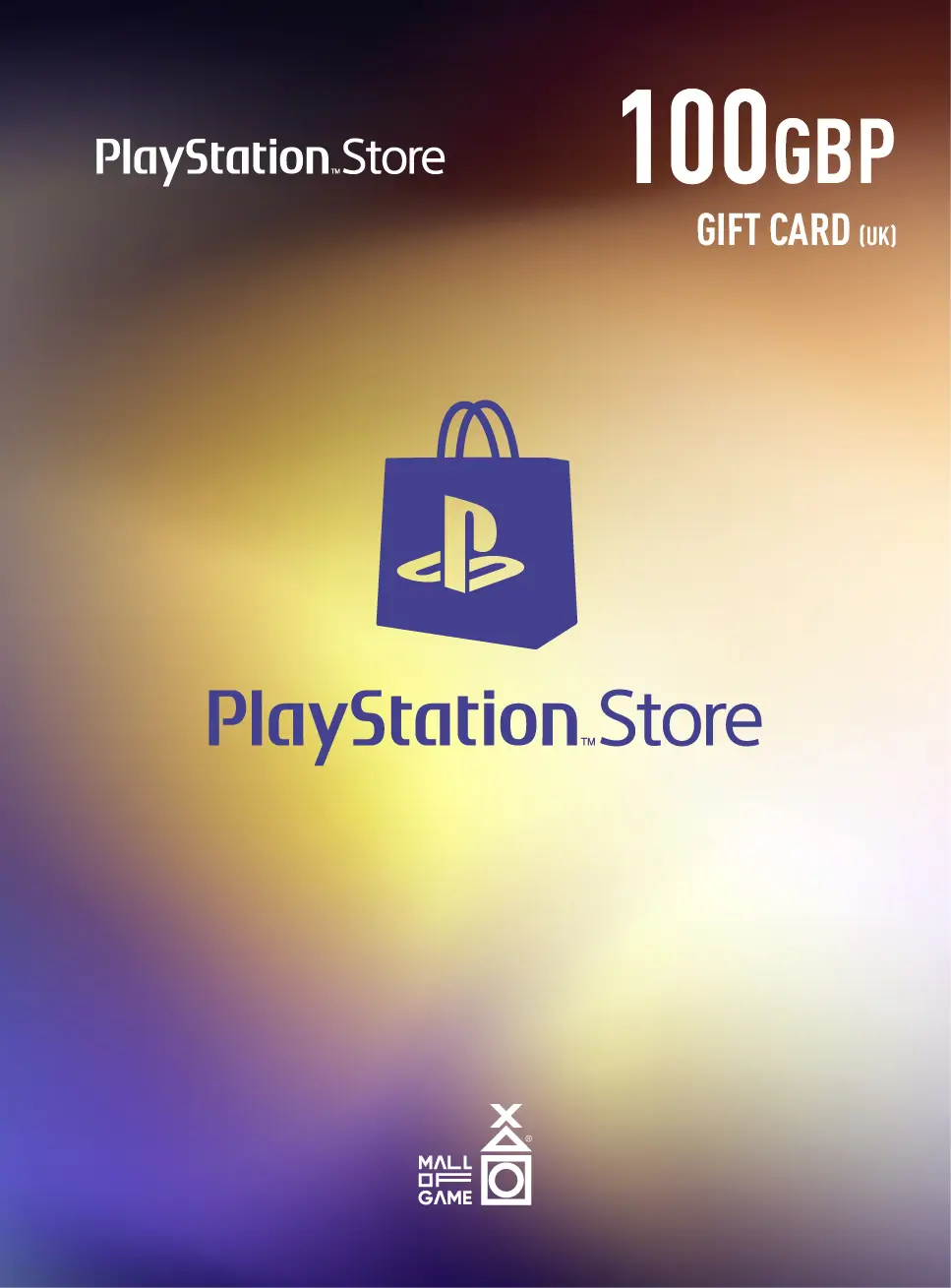 PlayStation™Store GBP100 Gift Cards (UK)